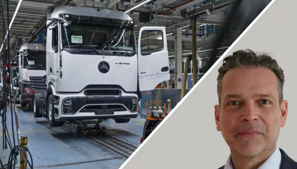 Production expert Ekkehard Brümmer is driving forward the stringent networking and digitalisation of truck production at Daimler Truck.