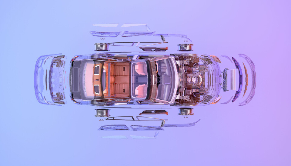 The future of car bodies could be a just a handful of aluminium parts