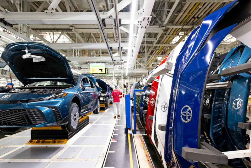 TMMK 2025 Toyota Camry production at Georgetown, Kentucky